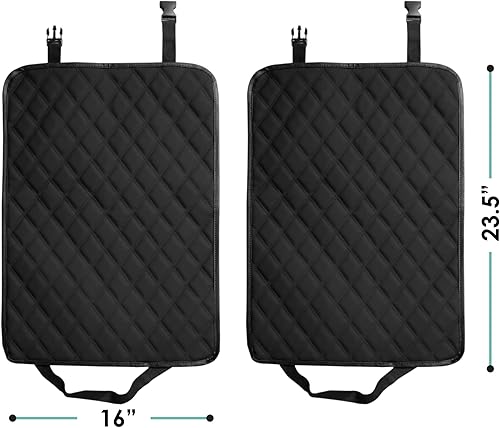 Miniatura 178 de FH Group Neosupreme - Cojines de asiento para automóvil, ajuste universal, cojín para asiento trasero de automóvil con respaldo de silicona Gris