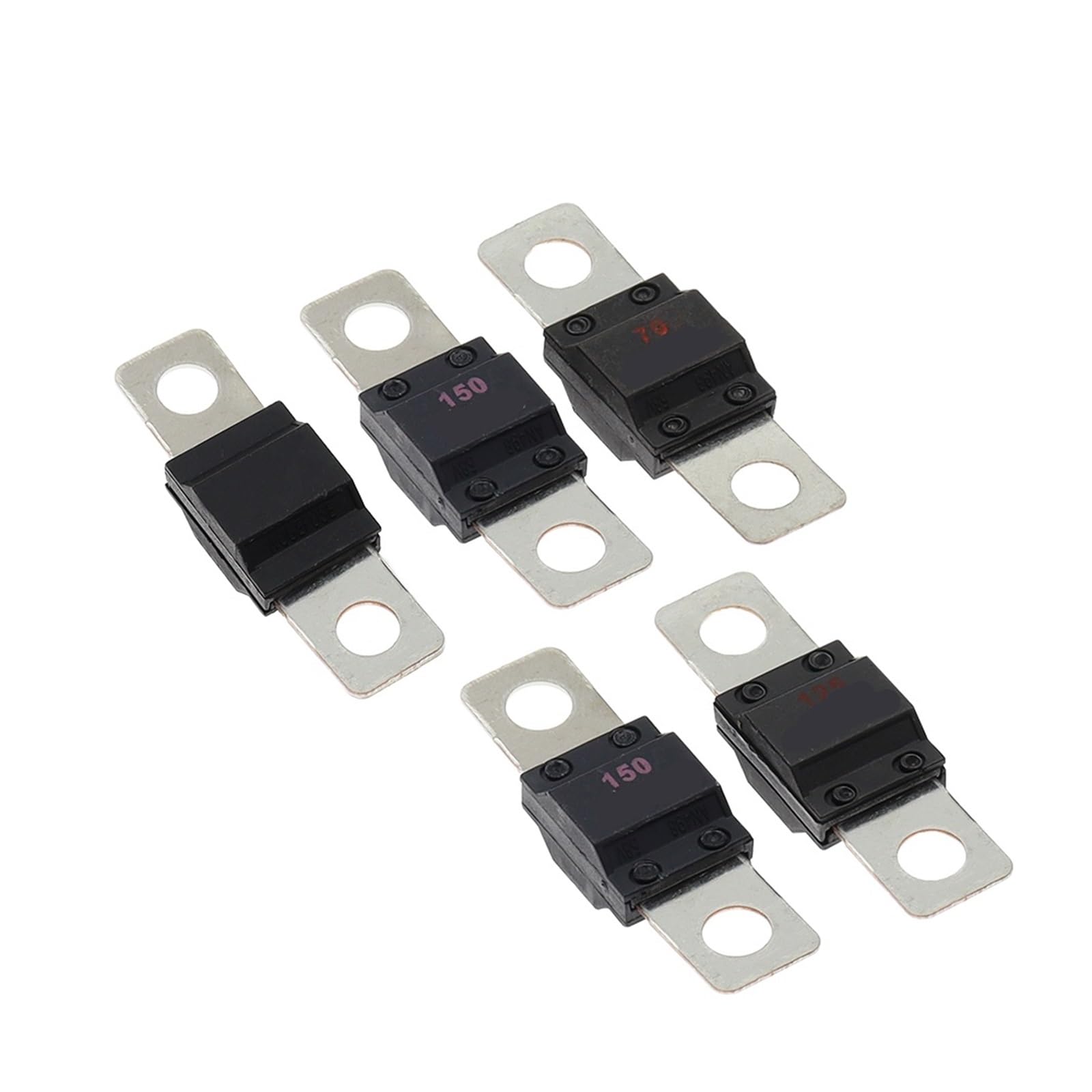 1PCS Fusibile for Auto imbullonato MIDI/498 Fusibile for Auto 30A 40A 50A 60A 70A 80A 100A 125A 150A 175A200A nominale 32V Fusibile Piatto (Color : 20A, Size : 1PCS)