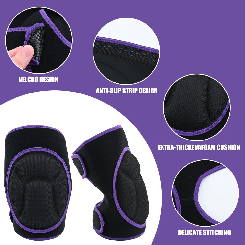 Knee Pads for Work Protective Garden Kneeling Pads Anti-Slip Collision Avoidance Knee Sleeve for Women and Men Multifunction Knee Caps for Gardening Sport - Image 3