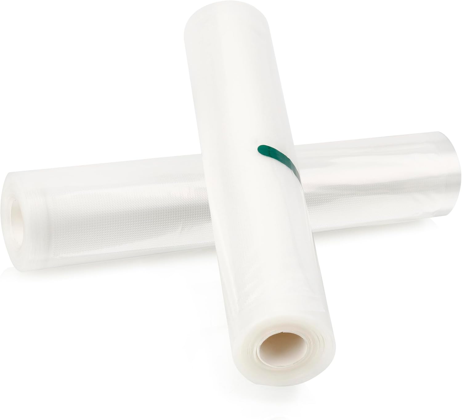 Emerio PART-131445 Professional Foil Rolls | 2 Rolls of 28 x 500 cm | Suitable for Standard Vacuum Sealers | Strong & Tearproof | Aroma Proof | Sous Vide - Microwave - Cooking, BPA-Free Plastic