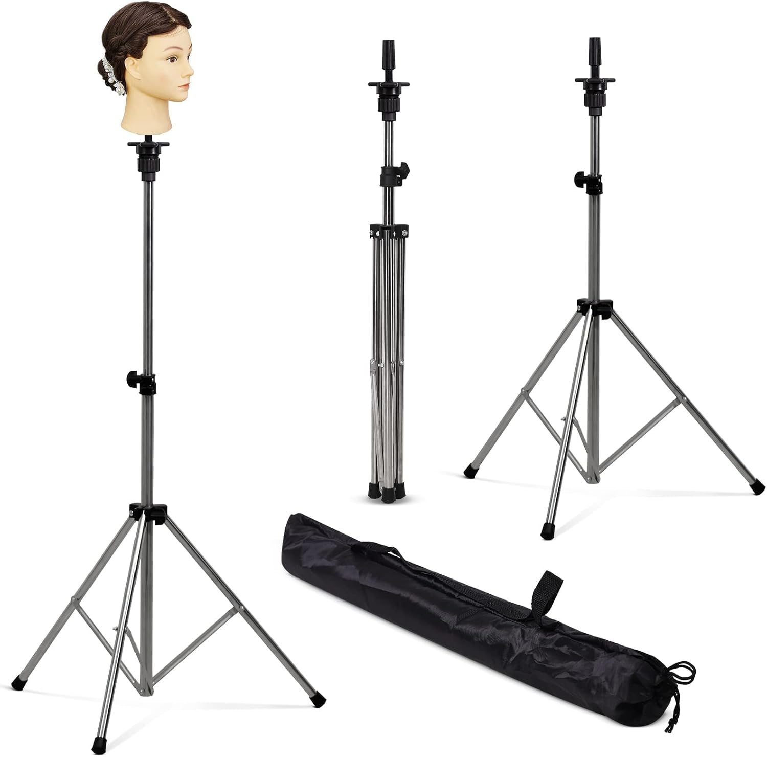 ワインディング練習用マネキン　と　クランプセット 楽天市場】【予約商品】カット練習用 マネキン 3個セット