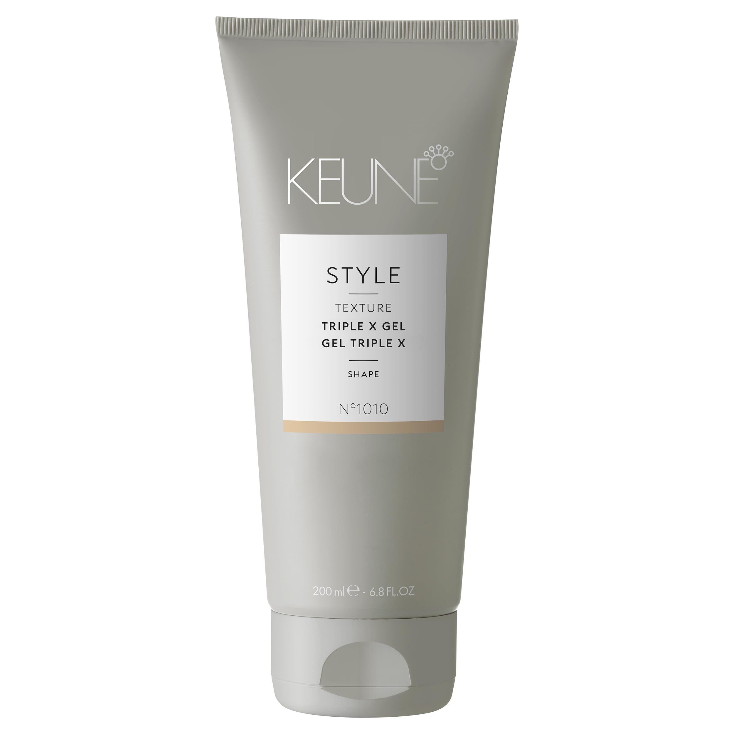 KEUNEStyle Triple X Gel, Ultimate Hold & Wet Look Styling Gel, 6.8 Fl Oz
