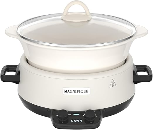 MAGNIFIQUE 5 Quart Programmable Slow Cooker MAGNIFIQUE 5 Quart Programmable Slow Cooker