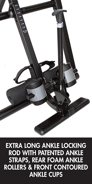Body Vision IT 9695-B Deluxe Heavy Duty Therapeutic Inversion Table