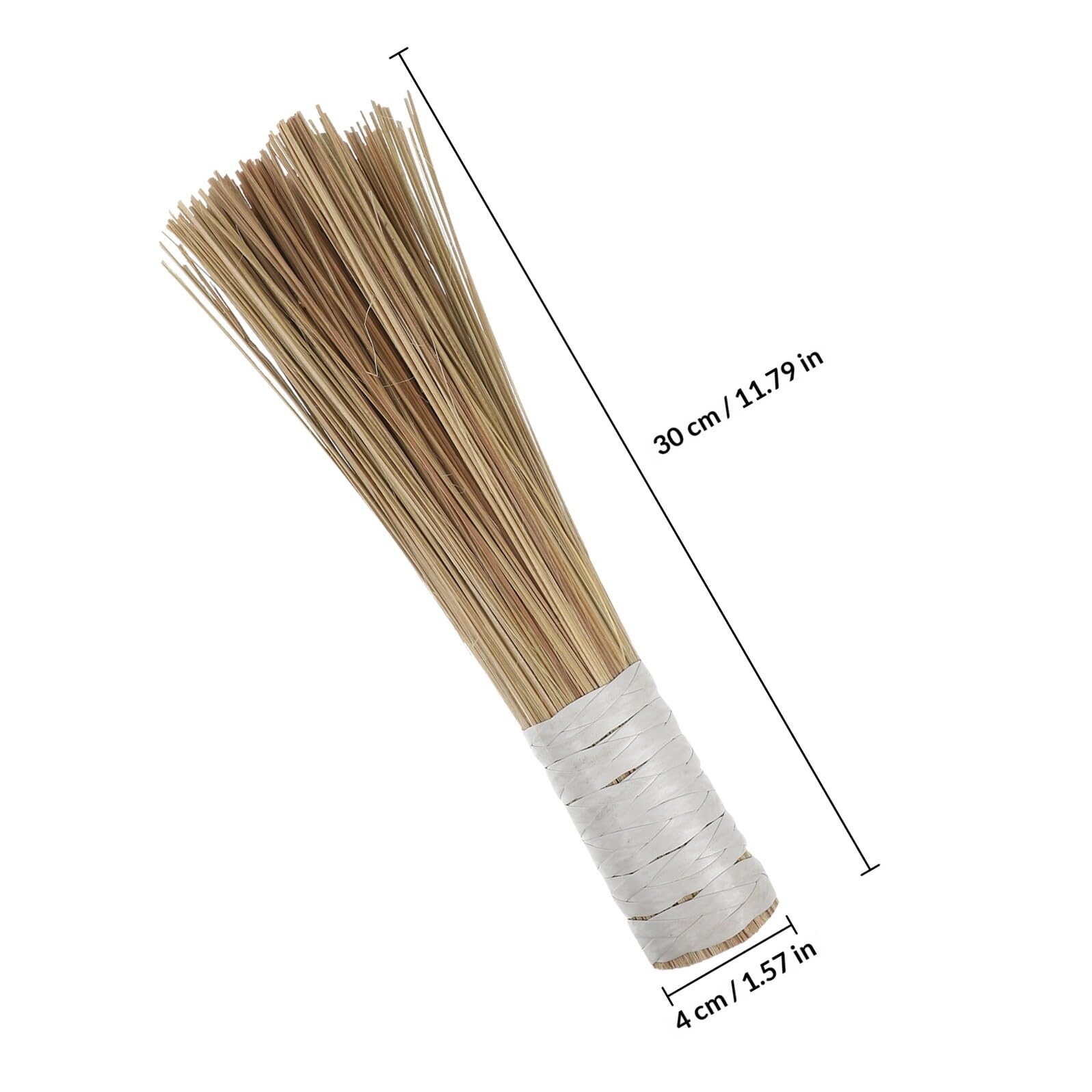 Cepillo para Fregar de Natural, 2 Piezas, Tamaño Mediano, Cerdas Seguras para Antiadherentes, Limpieza Rápida y Multiusos para Platos de Cocina y Ollas Multifunción, Portátil