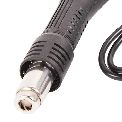 Miniatura 3 de Herramientas de soldadura de aire caliente Manija de máquina de aire caliente Reemplazo Mango antideslizante para 858 878 8586 898D, 12 V