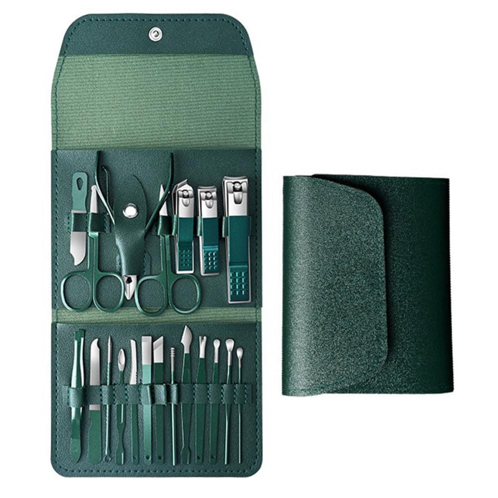 YJYJY Nail clippers Manicure Cutters Nail Clipper Set Portable Stainless Steel Ear Spoon Clippers Pedicure Scissors Toos