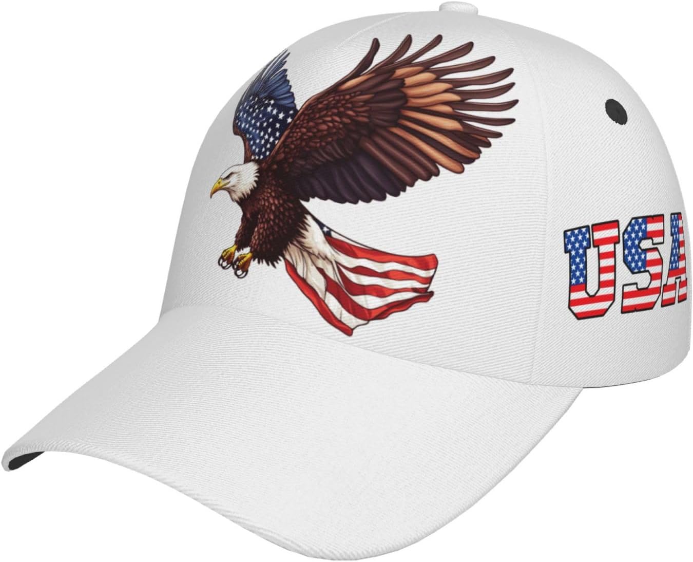 Gorra béisbol bandera americana unisex ajustable miniatura 1