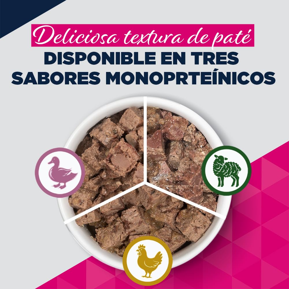 Eukanuba Alimento húmedo EUKANUBA Special Care para Perros Adultos, Mono-Protein de Pollo 6 x 400 g
