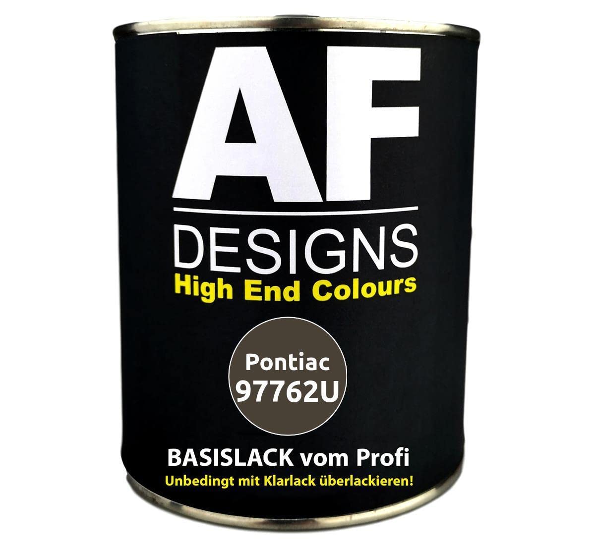 Alex Flittner Designs Peinture de voiture pour Pontiac 97762U Cinza Orium - 1 l - Prêt à être pulvérisé
