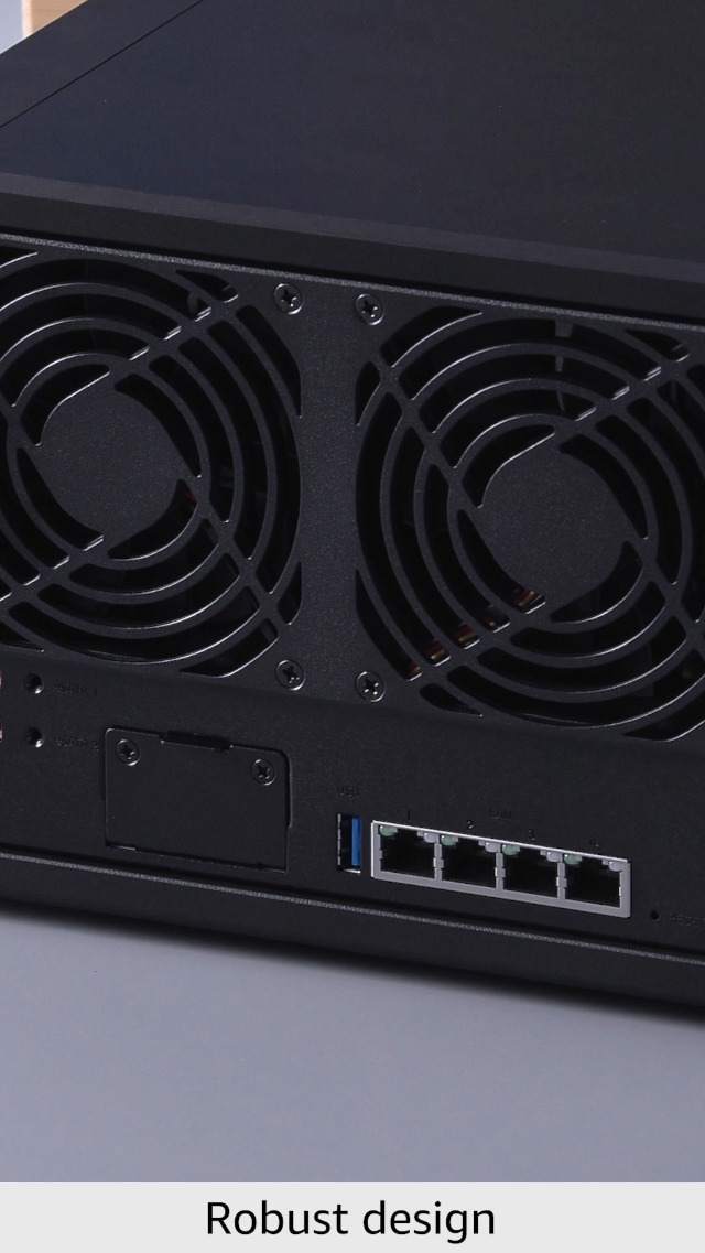 【新品未開封】NAS Synology DiskStation DS1522+ Synology 5-Bay DiskStation DS1522+ (Diskless),Black : Amazon