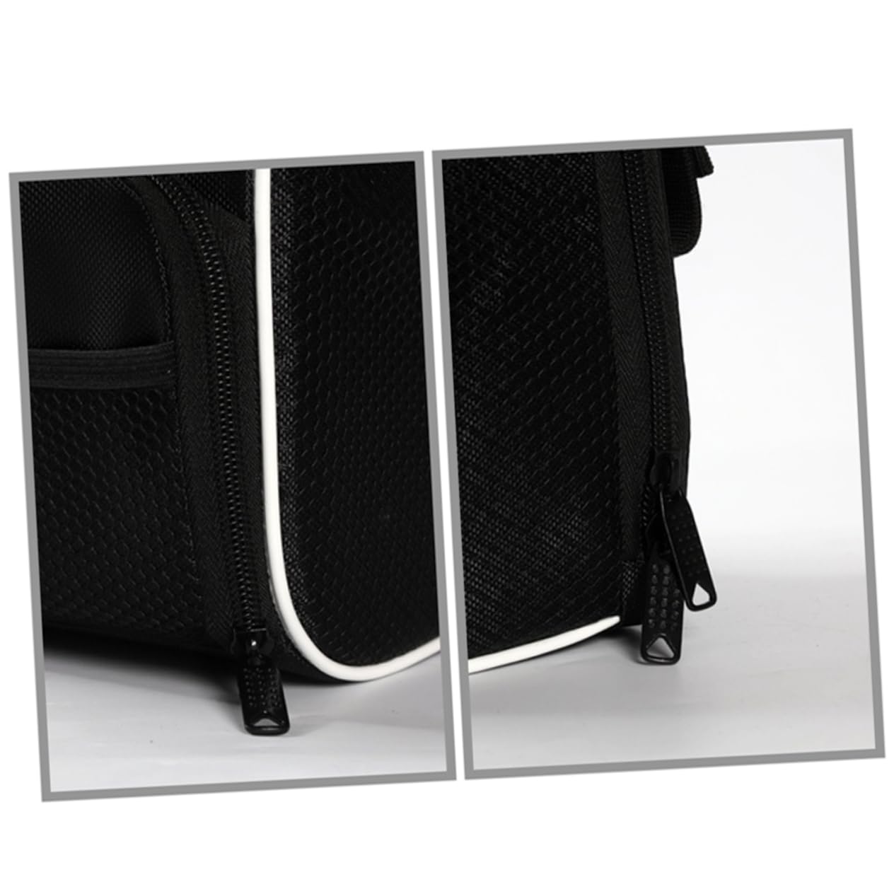 2piezas Bolsa Manillar para Bicicleta Plegable Almacenamiento Delantero para Ciclismo Compatible Bicicletas De y Urbanas Color Negro