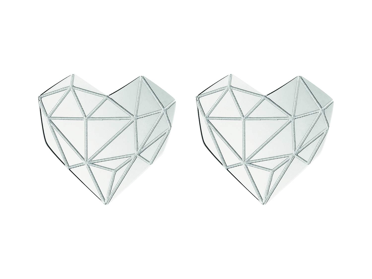 LIEBESKIND BERLIN Herz Ohrringe – Ohrstecker & Creolen aus Edelstahl im beliebten Liebeskind Broken-Heart Design – Damenschmuck in verschiedenen Farben erhältlich– Geschenkidee