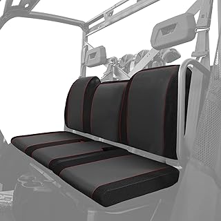 BORDAN UTV Seat Cover for 2018-2023 Polaris Ranger XP 1000/2020-2023 Polaris Ranger 1000, Heavy Duty 1680D Waterproof Full Protection Outdoor Seat Cover Set(3 PCS)