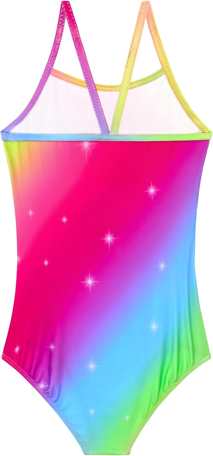 Girls Swimsuits One Piece Sleeveless Bathing Suit Breathable Swimwear for Kids Child Beach with Sun Protection - Image 2