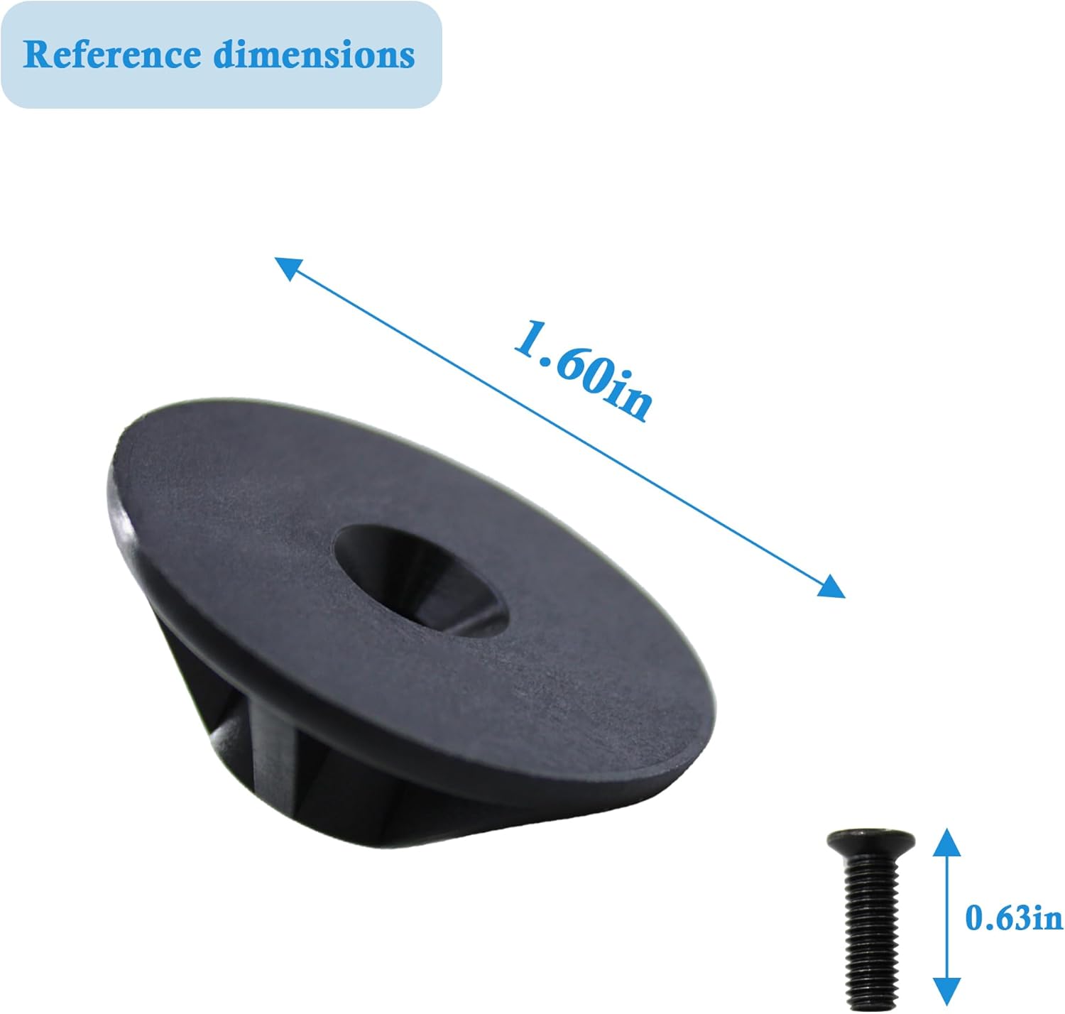 44-70-0330 10OZ Plunger Piston & Screw Compatible with Milwau-kee 2441-20, 2640-20 & 2641-059 Caulk/Adhesive Guns