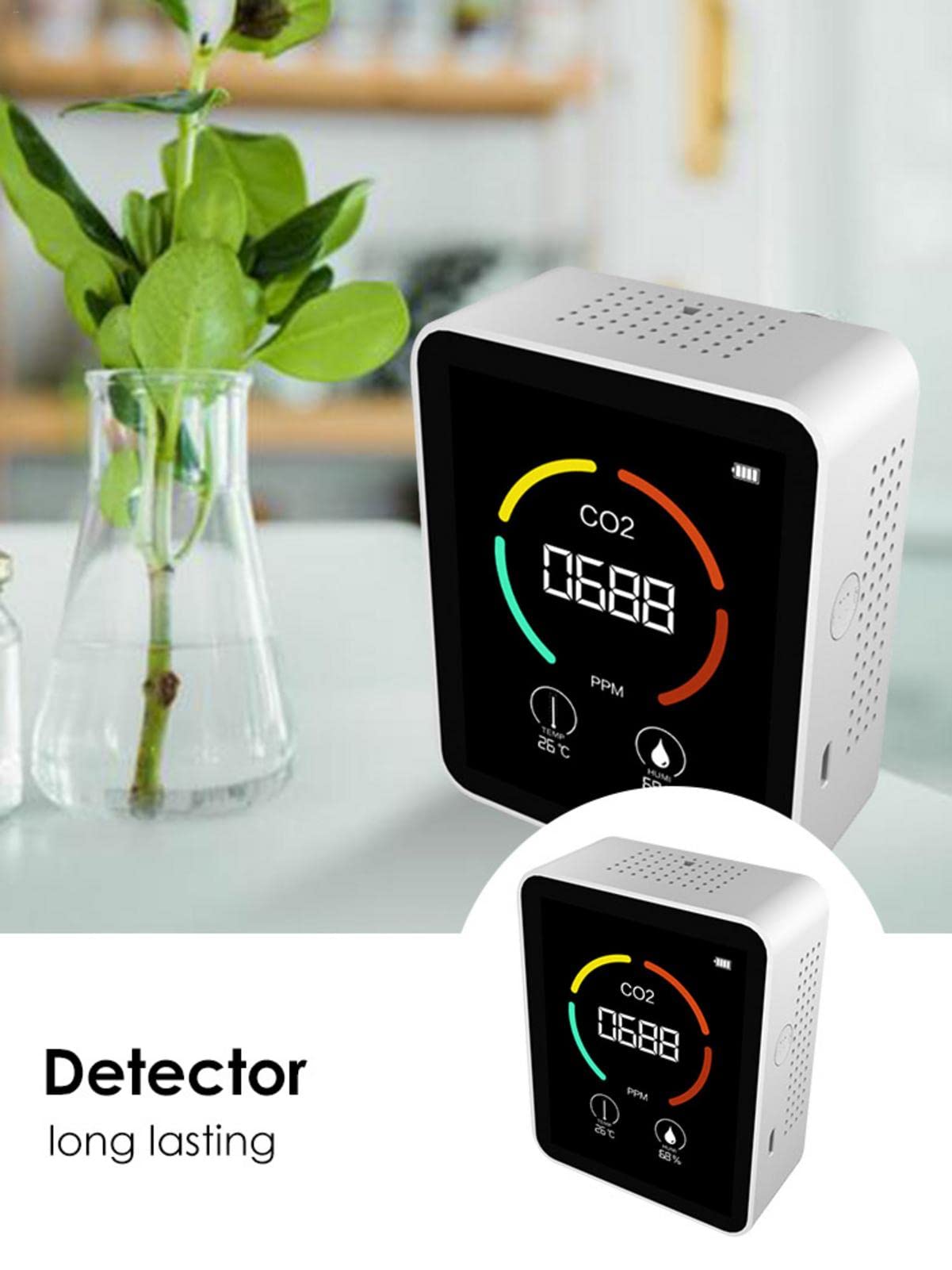 Amazon.co.jp: SAEYZ 測定器 二酸化炭素濃度計 センサー Co2