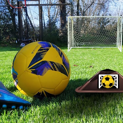 51games - Mis Conos de Fútbol | Conos de Entrenamiento con Stickers de fútbol | Diseña Tus circuitos y desarrolla técnica y Agilidad | Regalo Ideal niños 5-10 años - imagen 2