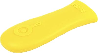 Lodge ASHH21 Silicone Hot Handle Holders, Yellow, 5.625" x 2"