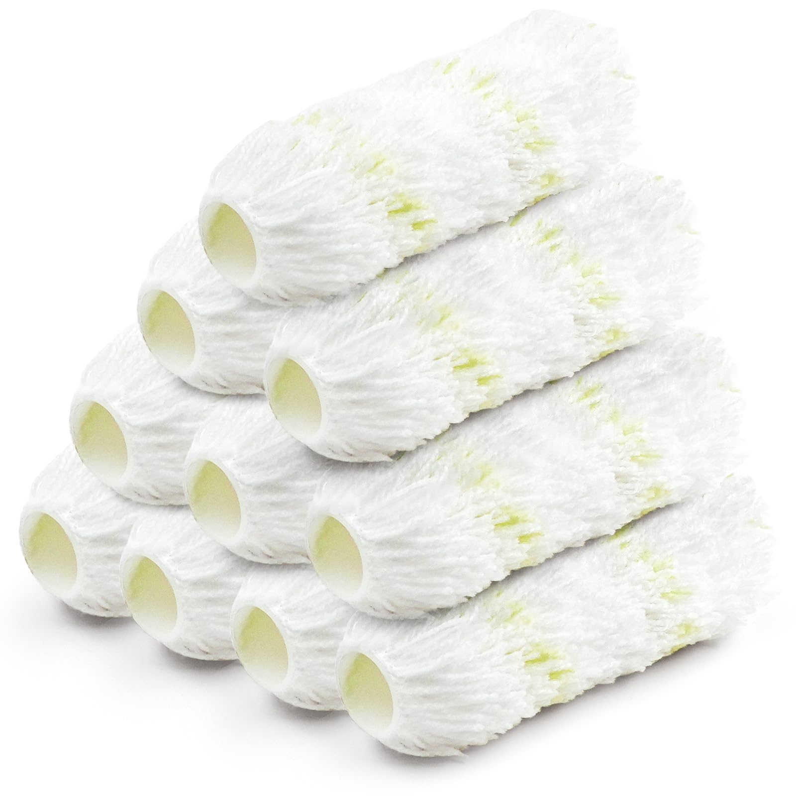 ROLLINGDOG 4 Inch Jumbo Waterproof Coating Mini Roller Covers, 10 Pack