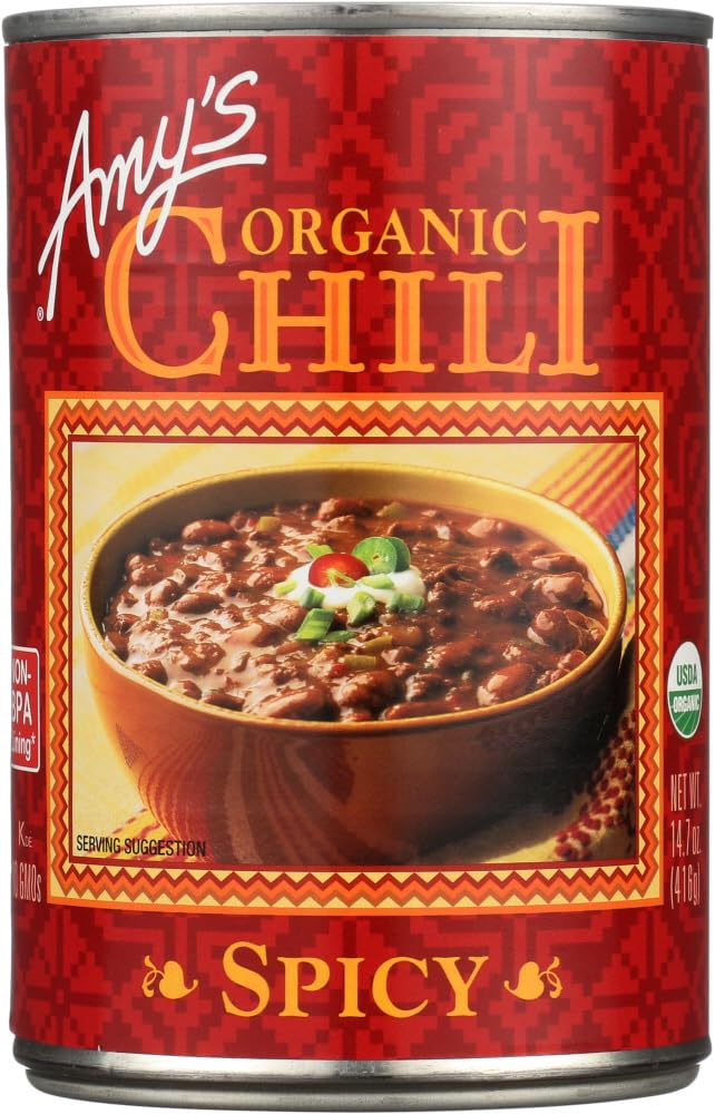 Amy's Organic Chili Spicy - 14.7 fl oz