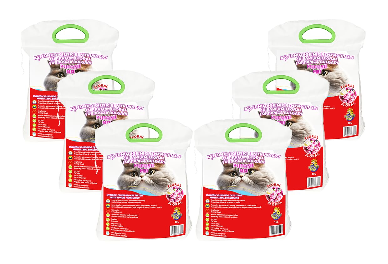 Litière agglomérante pour chat parfum floral : la solution maison sans odeur