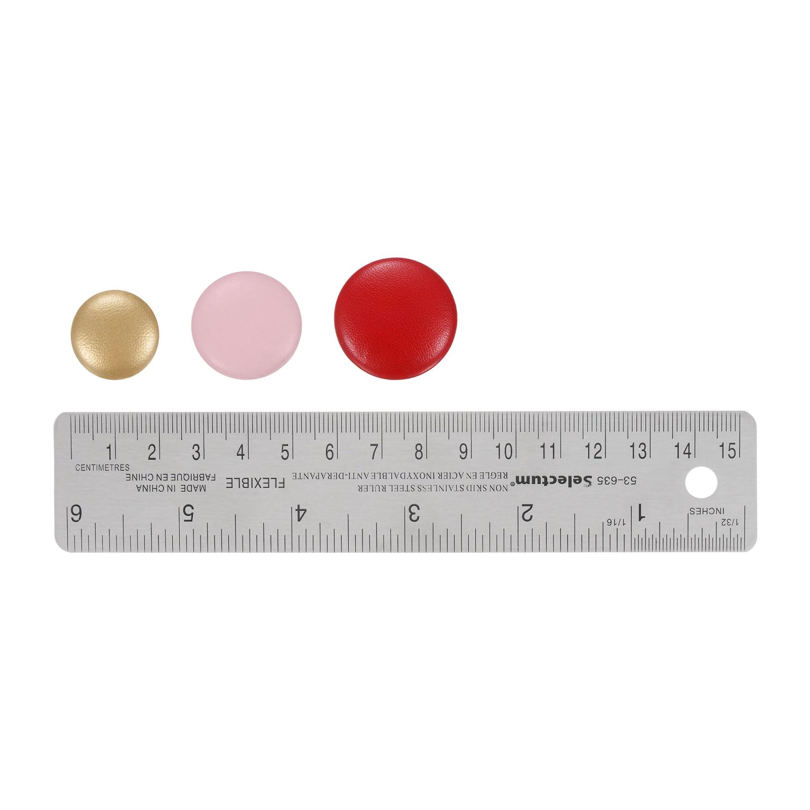 QUARKZMAN 20Pcs Boutons De Couture Ronds En Tissu Recouvert De