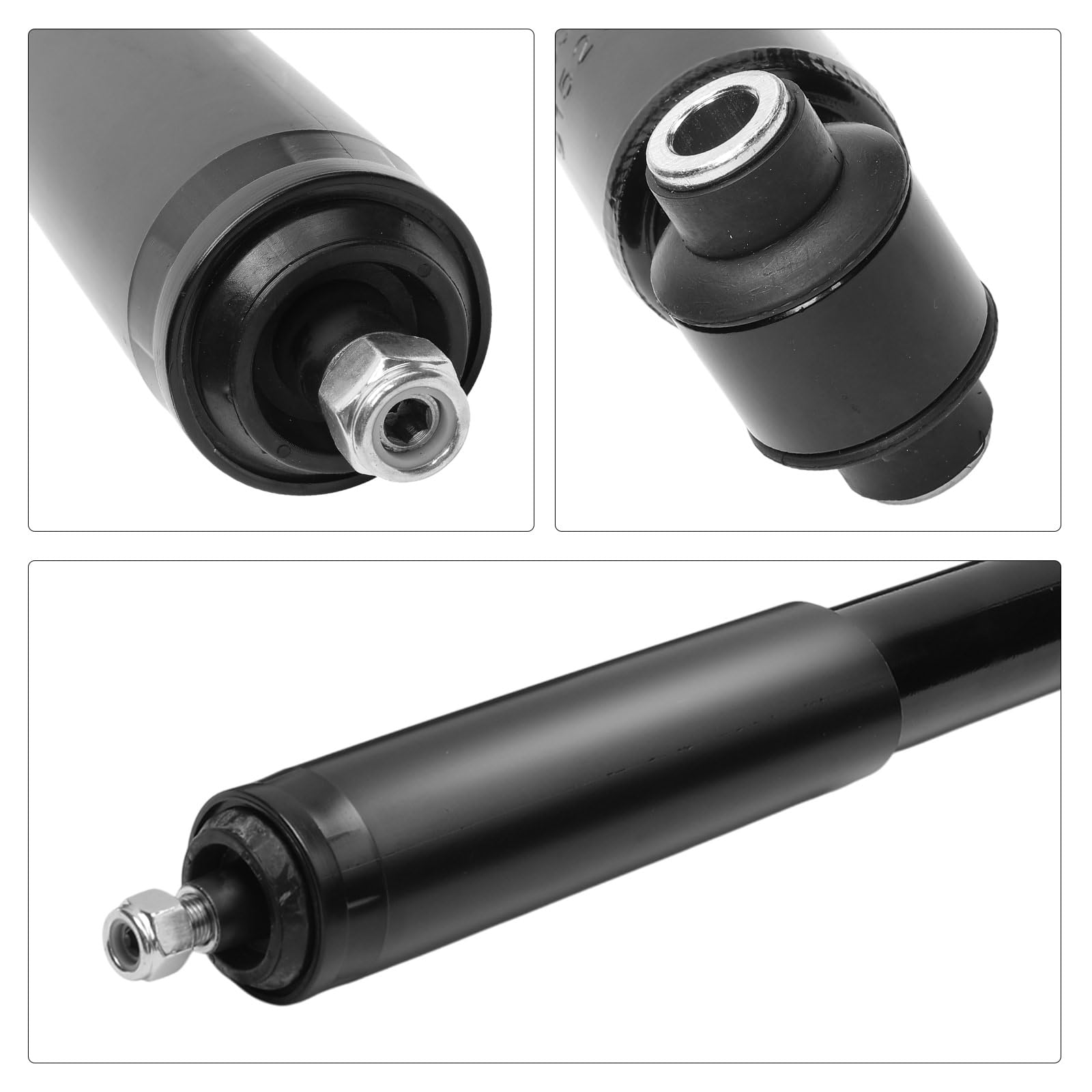 Frankberg 2 amortiguadores traseros de 456 mm a presión de gas 9830295580 | Compatible con: C5 Aircross A