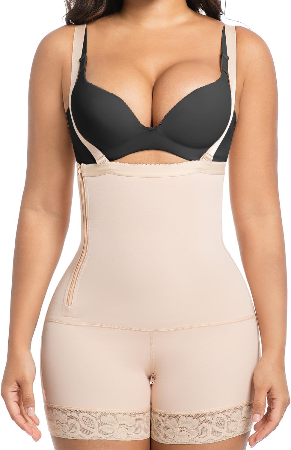 anylost Fajas Colombianas Shapewear for Women Tummy Control,Faja Body Shaper Butt Lifter Bodysuit