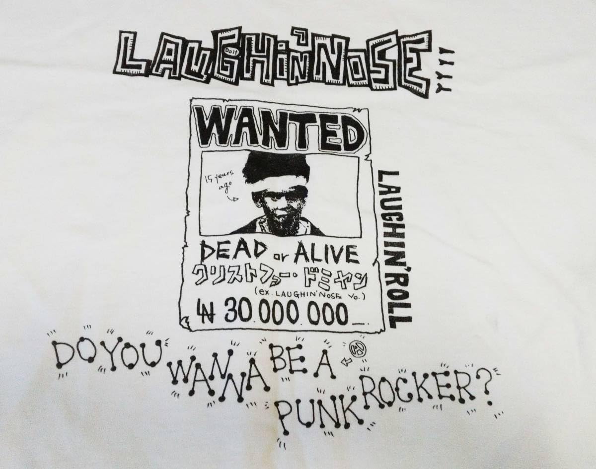 LAUGHIN' NOSE ラフィン・ノーズ　Tシャツ（未着用）　2枚セットで LAUGHIN' NOSE ラフィンノーズ マルチ・ニコ バンドTシャツ S