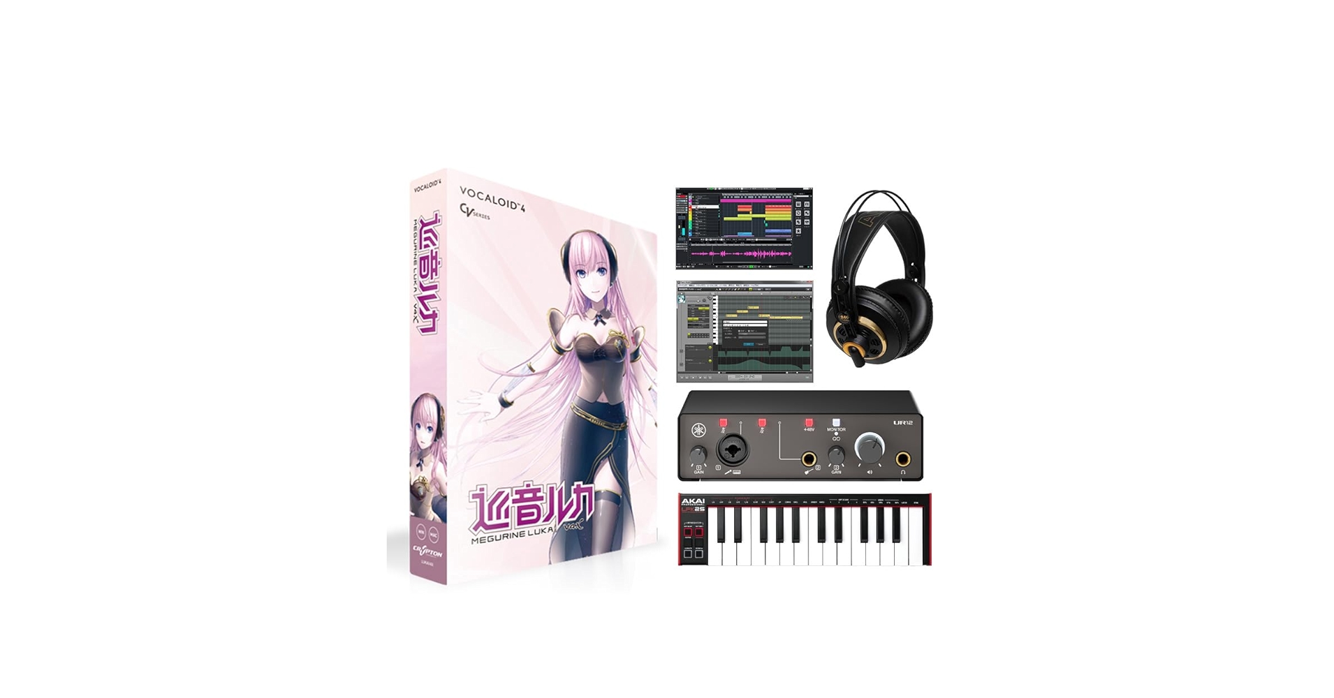 Amazon.co.jp: CRYPTON 巡音ルカ V4X ボカロ初心者スターターセット