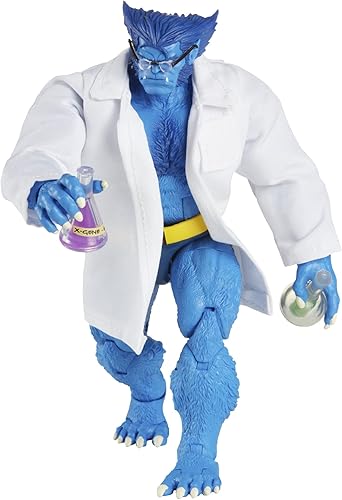 Miniatura 5 de Marvel Legends Series X-Men Beast - Figura de acción de 6 pulgadas, 4 años +, 5 accesorios