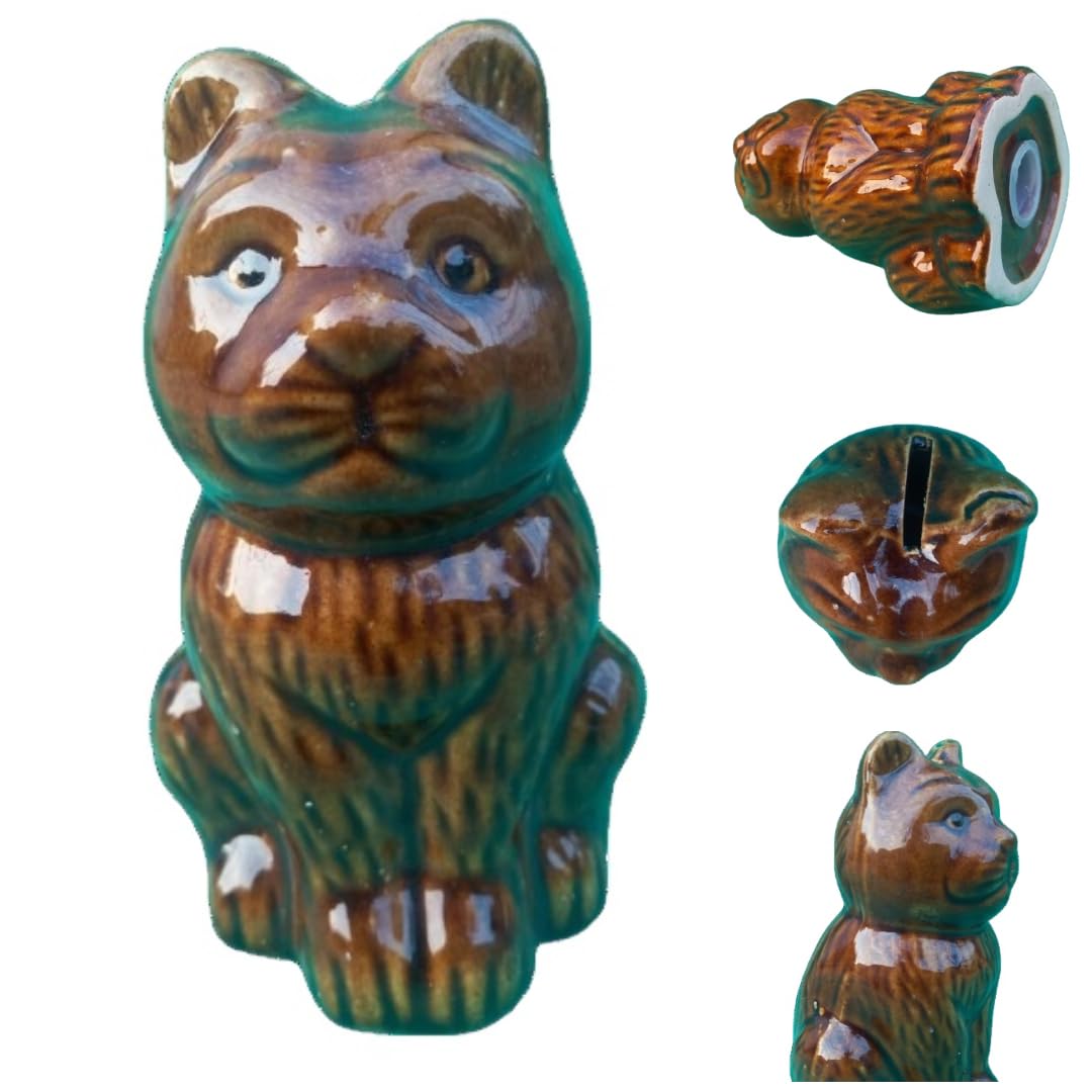 AATHI Traders - Beautiful Tortoise Shape Piggy Bank Gullak/Money Bank/Coin Box | Ceramic Money Saving Coin Bank for Kids,Boys and Girls| ATM for Kids | Ceramic Coinholder