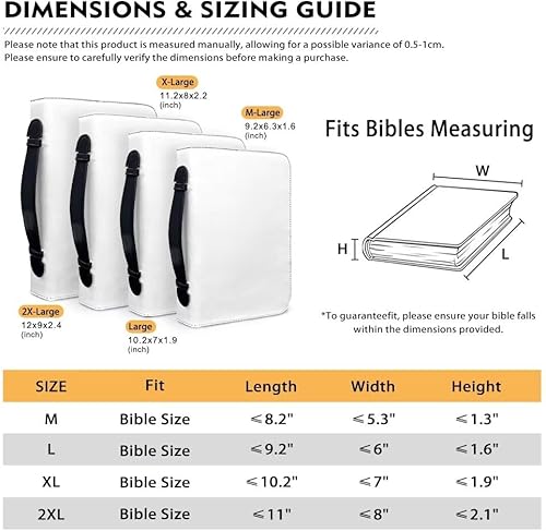 Miniatura 6 de Funda de la Biblia de mariposa para mujeres y niñas, tamaño XL, bolsa de transporte portátil con asa superior con cremallera, bolsa de Biblia con