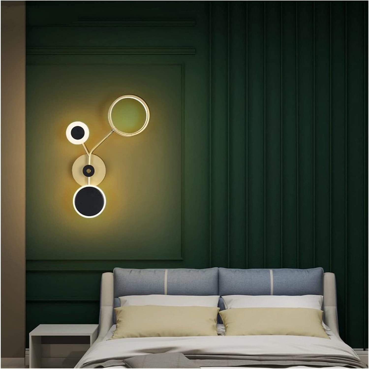 KLXSIVU Modern Luxury d Chaner Pendant Light - Simple Wall Lamp for Living Room, Bedroom, Dining Coffee Shop 58cm Stylish Ceiling Lighting Fixture (d 58cm)