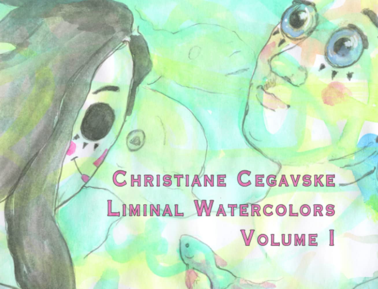 Liminal Watercolors Volume I album d'art inspirant pour surmonter le syndrome de la page blanche