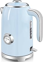 Vista 13 de SUSTEAS Hervidor Eléctrico – Hervidor de Agua Caliente para Té de 57oz con Termómetro, Olla de Acero Inoxidable de Calentamiento Rápido de 1500W
