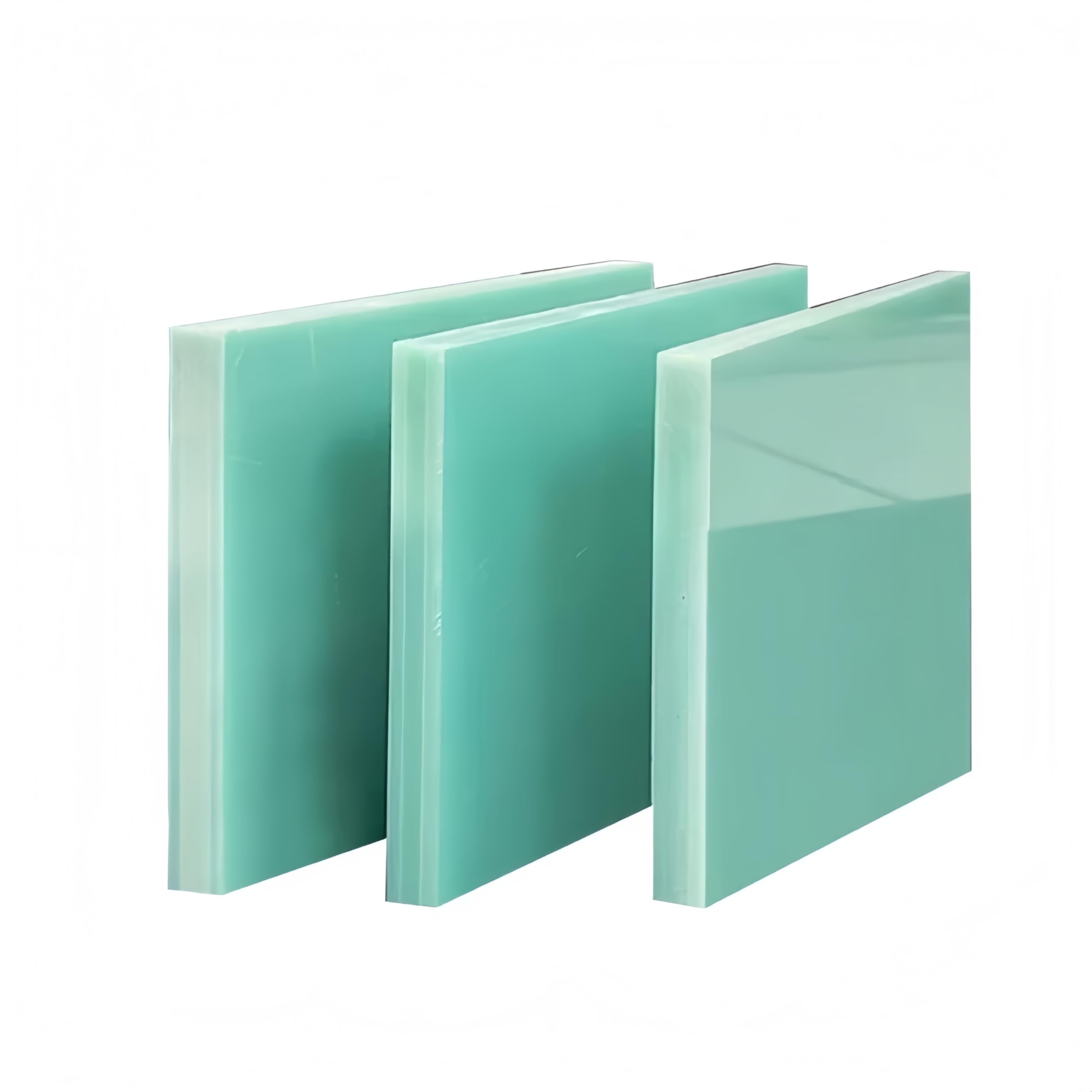 Tablero de fibra de vidrio de agua verde FR4 - Tablero aislante de resina epoxi resistente a altas temperaturas - 4 piezas (200 mm x 250 mm)(200x250x1mm)