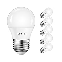 LVWIT Lampadine LED E27, Forma G45
