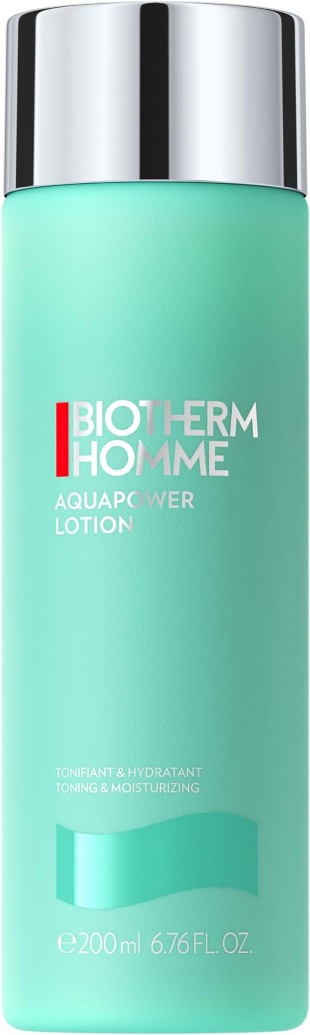 Aquapower Toning & Moisturizing Face Lotion for Men, with Biotech Plankton & Oligo Sugars, Prevents Razor Burn and Skin Redness for Soothed & Hydrated Skin