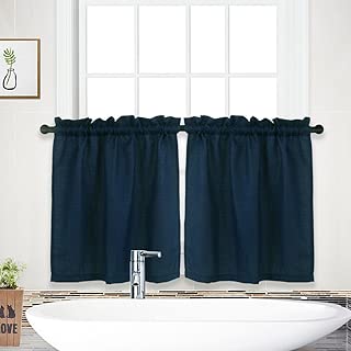 Best Navy Blue Cafe Curtains Of 2020 Top Rated Reviewed