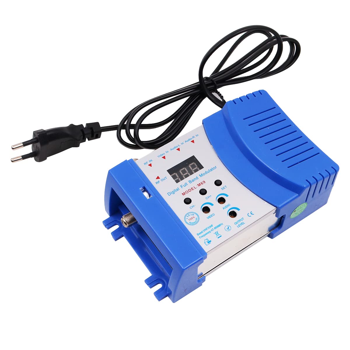 DollaTek Modulateur RF Convertisseur AV-RF AV-TV VHF UHF PAL/NTSC pour Récepteurs Satellite Caméras Vidéo CATV