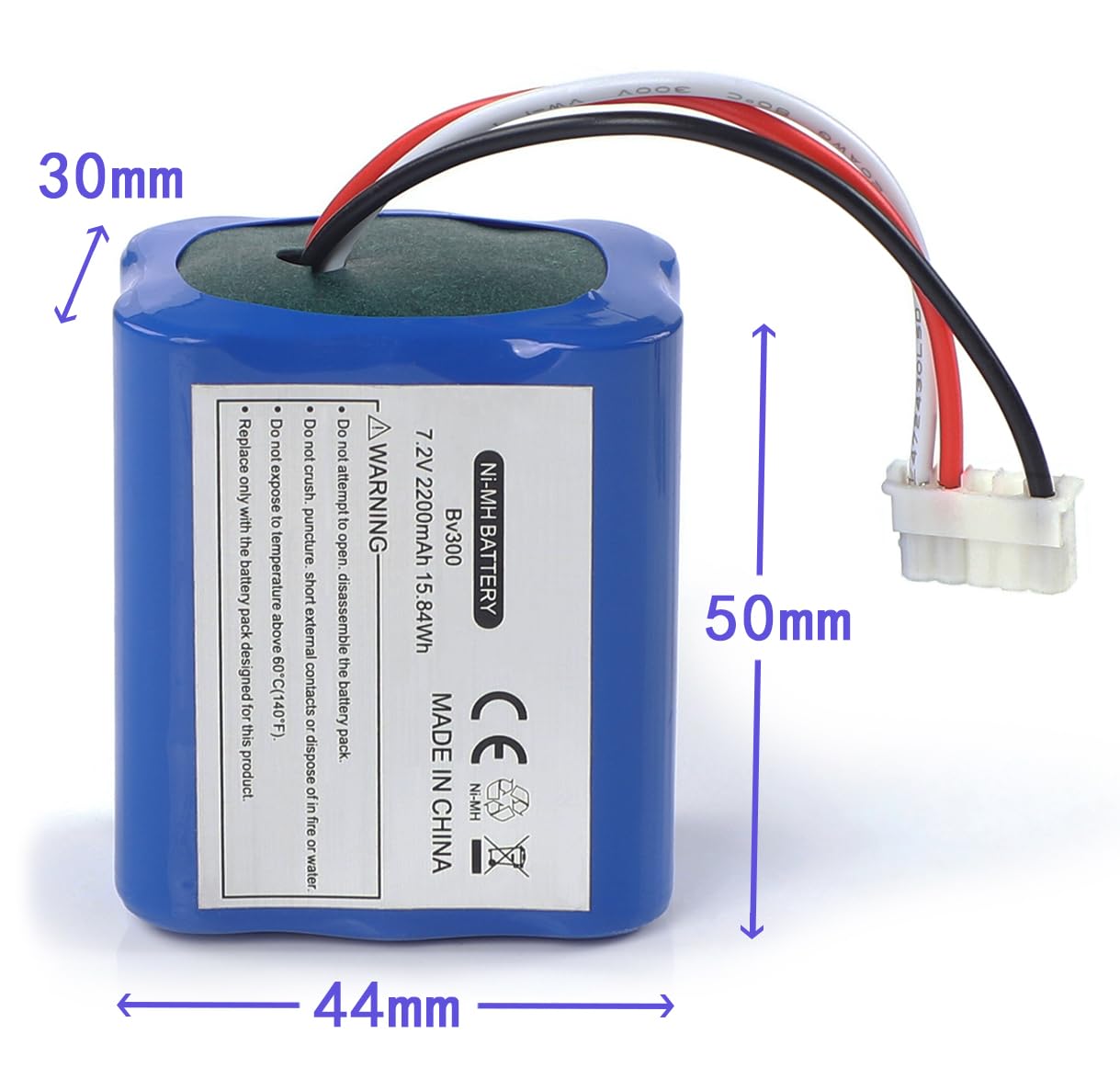 Akumulator 7,2 V 2200 mAh zamiennik akumulatora do iRobot Braava 380 380T 390T 300 381 2000 Mint 5200 5200B 5200C akumulator zapasowy akumulator Ni-MH 4409709 GPRHC202N026