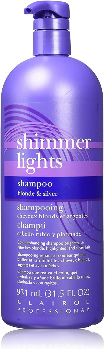 Clairol Shimmer Light Shampoo for Blonde & Silver 31.5oz.