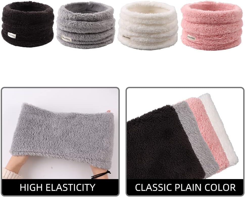 JANGANNSA Fleece Kids Scarf - Warm Winter & Autumn Neck Warmer for Boys & Girls 1-6Y - Image 4