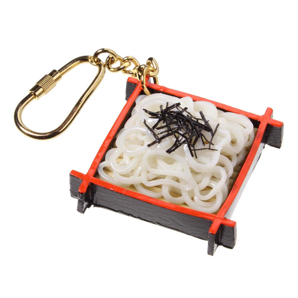 Amazon.co.jp: 食品サンプル屋さんのキーホルダー（ざるうどん）【食品