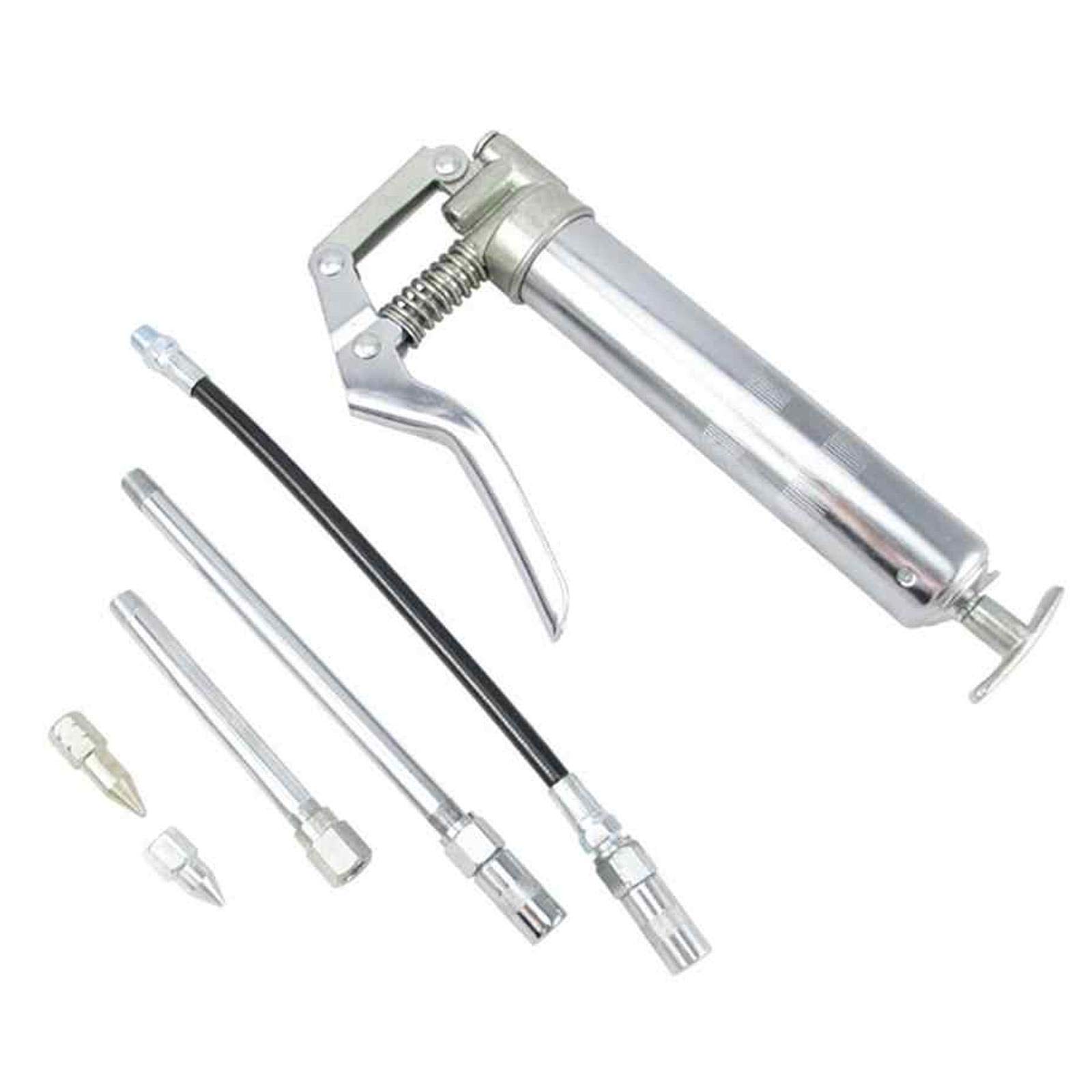 Dapetz ® Pistol grip manual grease gun set with grease cartridges
