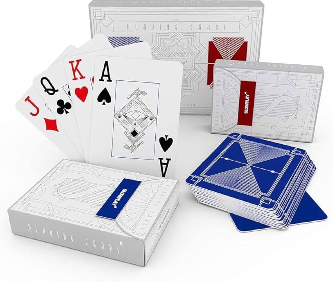 Amazon.co.jp: ??カードゲーム トランプ プラスチック 防水 ジャンボ