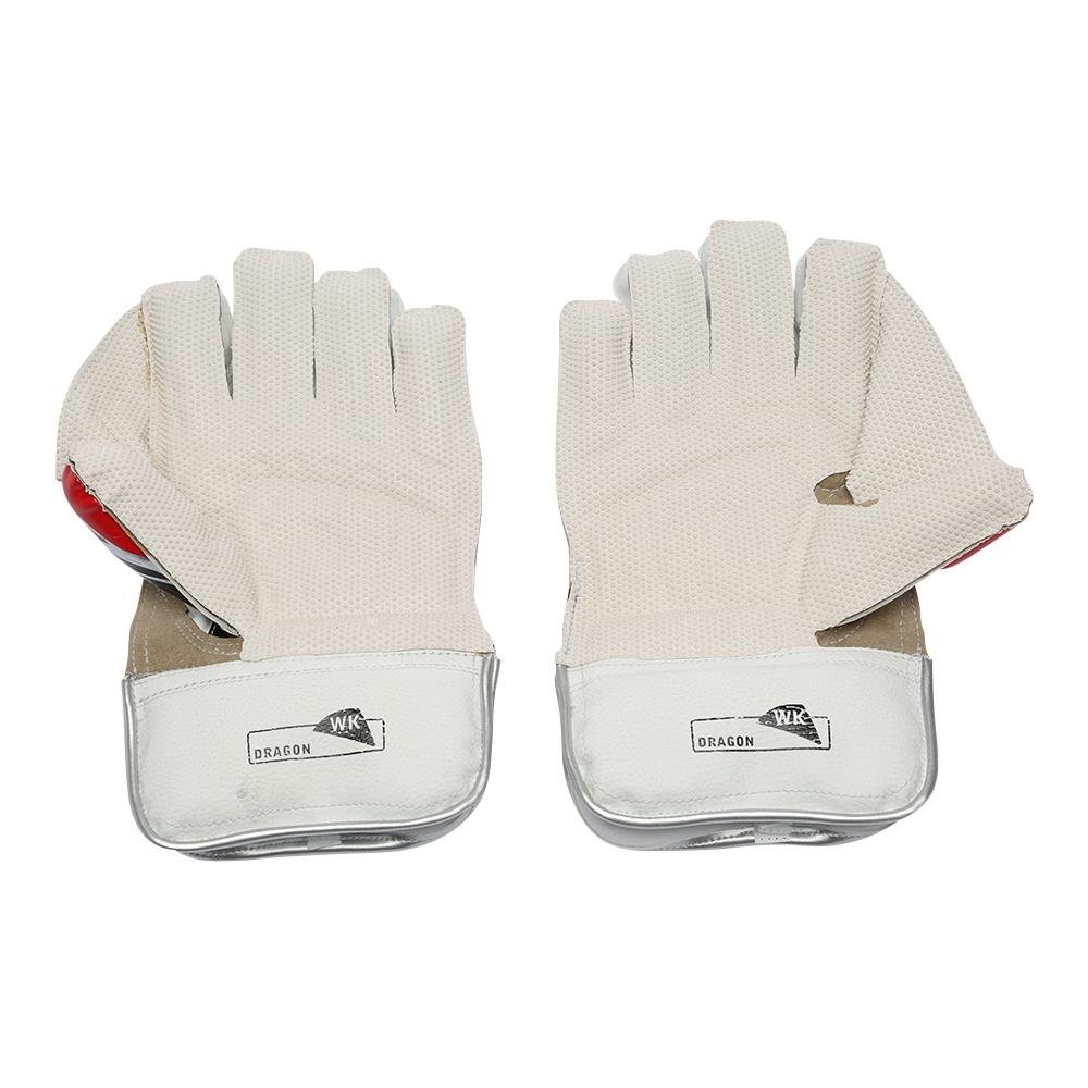 SS Dragon Boys Wicket Keeping Gloves (White/Black) (B00IYFKKX0) Amazon Price History, Amazon Price Tracker
