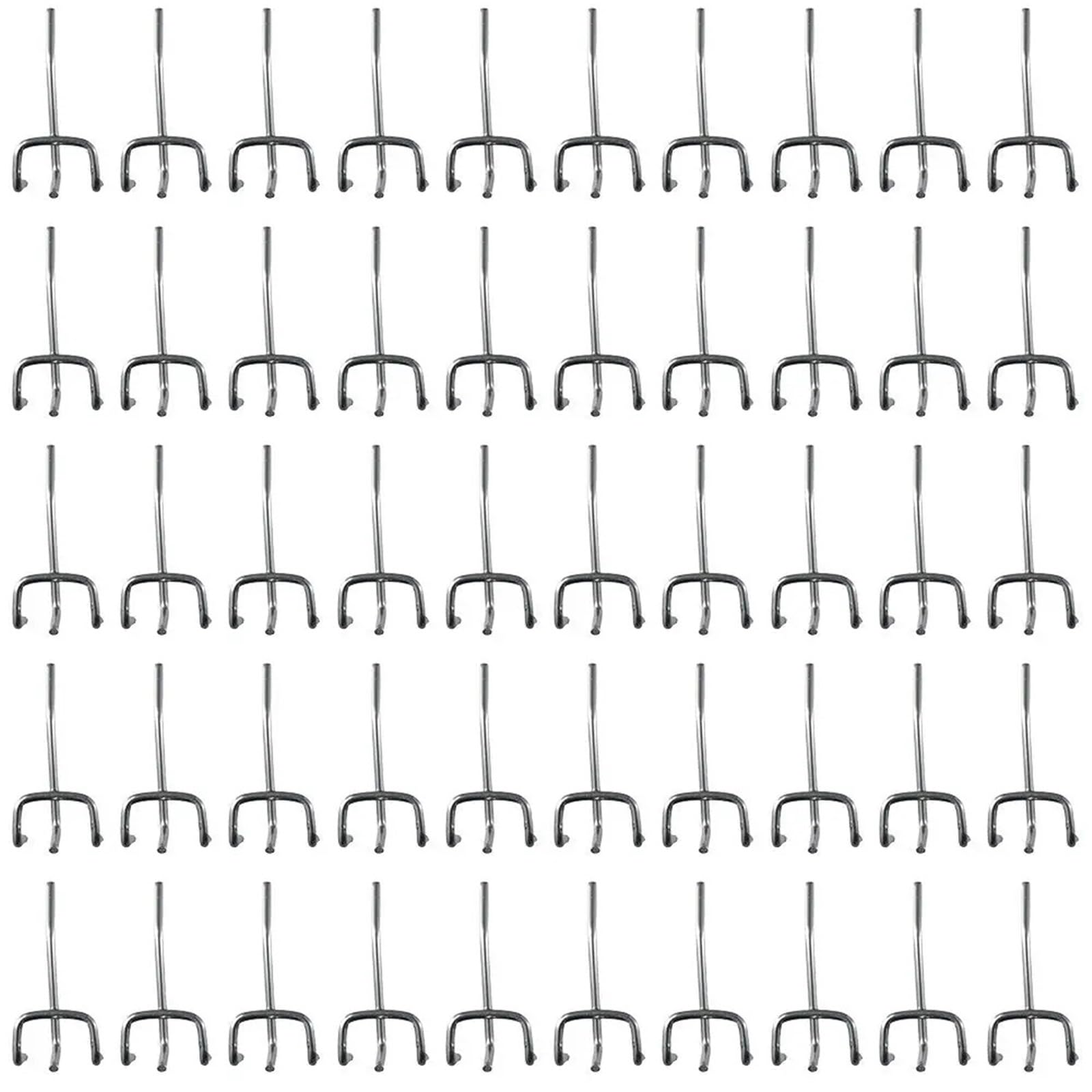 Zyayng One Color 50Pcs Pegboard Hooks Grid Wall Mesh For Home